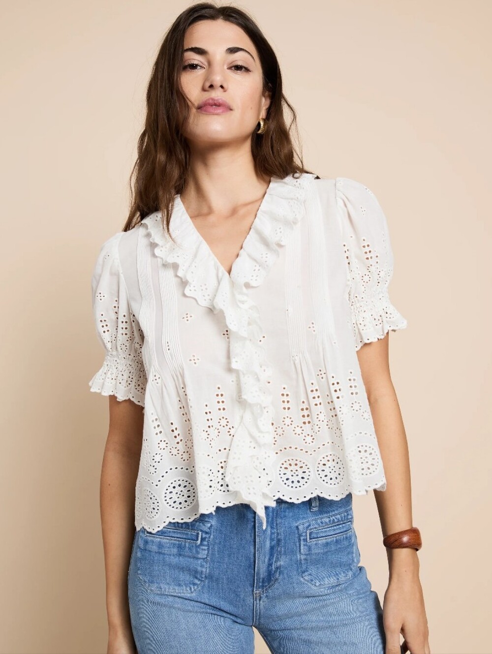 Kourt sorella Sora Cotton Top- XS